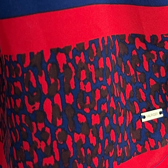 Tommy Hilfiger Vibrant Blue & Red Tank Top - Picture 4 of 5